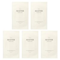 Master, маска для лица с глубоким барьером, 5 листовых масок, 30 г (1,05 унции) — Mixsoon