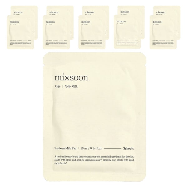 mix91144_v_20.jpg соевые молочко, 30 шт., 16 мл (0,54 жидк. унции), 10 шт. — Mixsoon