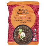 Organic Everyday Dal, черная чечевица, томат и тмин, 284 г (10 унций) — Maya Kaimal