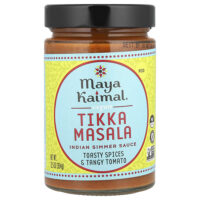 Vegan Tikka Masala, индийский соус на медленном огне, мягкие поджаренные специи и острый томат, 354 г (12,5 унции) — Maya Kaimal