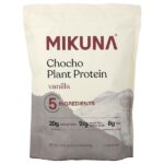 MIKUNA, протеиновый порошок из растительного шоколада, со вкусом ванили, 645 г (1,42 фунта)
