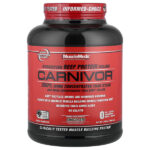 Carnivor™, гидролизованный изолят говяжьего протеина, со вкусом шоколада, 1898,4 г (4,19 фунта) — MuscleMeds