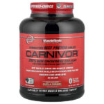 Carnivor™, гидролизованный изолят говяжьего протеина, вкус ванили и карамель, 1775 г (3,9 фунта) — MuscleMeds