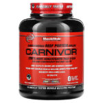 Carnivor, изолят говяжьего белка, созданный путем биоинженерии, со вкусом фруктовых хлопьев, 1736 г (3,8 фунта) — MuscleMeds