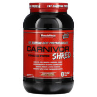 Carnivor Shred, гидролизованный протеин, со вкусом ванили и карамели, 868 г (1,91 фунта) — MuscleMeds