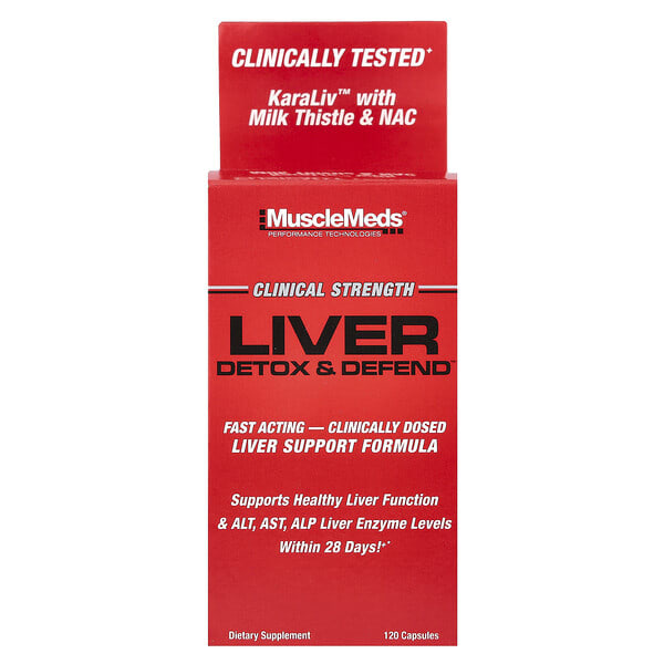 mme00627_v_20.jpg Liver Detox & Defense™, Liver Detox & Defense™, 120 капсул — MuscleMeds