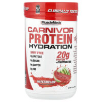 Carnivor Protein Hydration, протеин, арбуз, 496 г (17,5 унции) — MuscleMeds