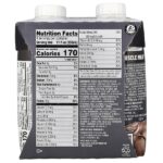 Pro Advanced Nutrition, протеиновый шейк, нокаут-шоколад, 4 упаковки по 11 жидк. унций (330 мл) — Muscle Milk — изображение 2