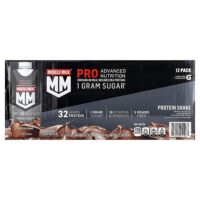 Pro Advanced Nutrition, Protein Shake, Knockout Chocolate, 12 Cartons, 11 fl oz (330 ml) Each — Muscle Milk