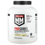 Pro Series, Protein Powder, Intense Vanilla, 5 lb (2.27 kg) — Muscle Milk