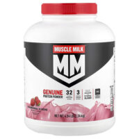 Genuine, Protein Powder, Strawberry 'n Creme, 4.94 lbs lb (2.24 kg) — Muscle Milk