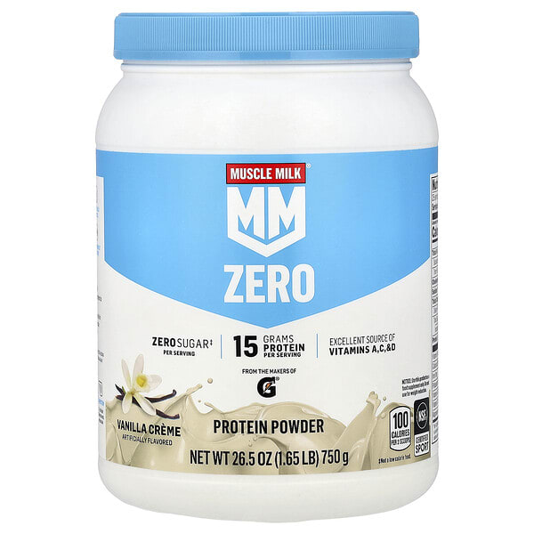 mmk59510_v_10.jpg Zero, Protein Powder, Vanilla Creme, 1.65 lb (750 g) — Muscle Milk