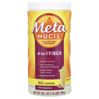 4-в-1 клетчатка, без добавок, 798 г (28,1 унции) — Metamucil
