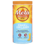 клетчатка и пептиды коллагена, со вкусом апельсина, 564 г (1,2 фунта) — Metamucil