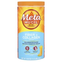 клетчатка и пептиды коллагена, со вкусом апельсина, 564 г (1,2 фунта) — Metamucil
