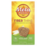 Fibre Thins, яблочный и хрустящий продукт, 12 пакетиков по 22 г (0,77 унции) — Metamucil