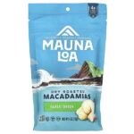 Mauna Loa, сухая обжаренная макадамия, чеснок и лук, 113 г (4 унции)