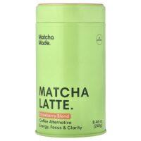 латте с матча, клубничная смесь, 240 г (8,46 унции) — Morning Made