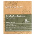 CICA Tea Tree Soothing, смываемая маска, 125 г (4,4 унции) — Mary & May — изображение 2