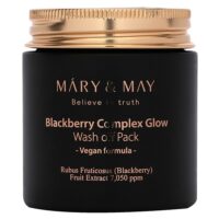 Blackberry Complex Glow, смываемая маска, 125 г (4,4 унции) — Mary & May