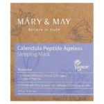 Calendula Peptide Ageless, маска для сна, 110 г (3,88 унции) — Mary & May — изображение 2