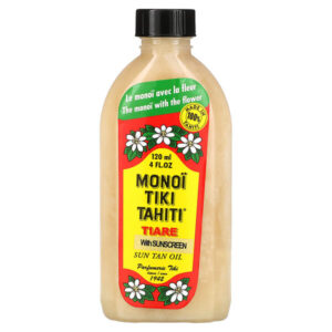 солнцезащитное масло для загара, SPF 3, 120 мл (4 жидк. унции) — Monoi Tiare Tahiti