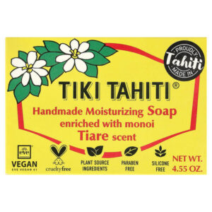 Увлажняющее мыло ручной работы, тиаре, 130 г (4,55 унции) — Monoi Tiare Tahiti