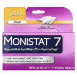 Monistat, 7-дневный лечебный крем, 7 одноразовых аппликаторов + тюбик 45 г (1,59 унции) — изображение 2