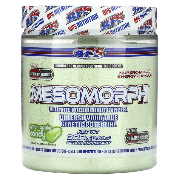 mph02309_v_8.jpg Mesomorph, конфеты с зеленым яблоком, 388 г (13,68 унции) — APS