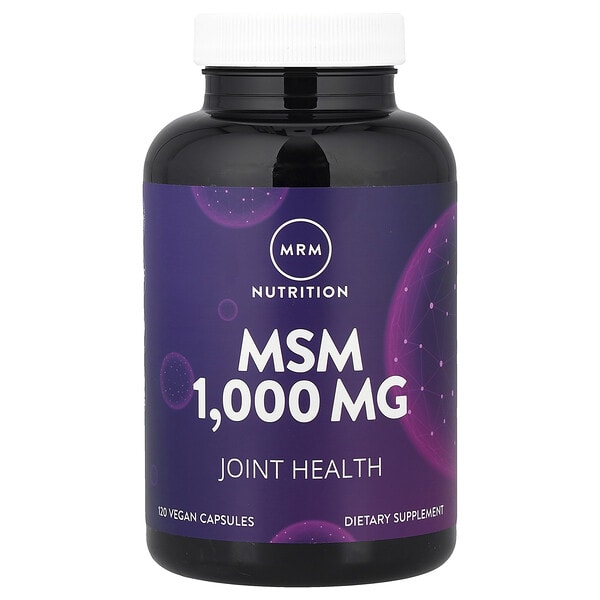 mrm22005_v_62.jpg Nutrition, МСМ, 1000 мг, 120 веганских капсул — MRM Nutrition