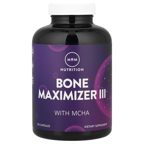 mrm23003_v_66.jpg Bone Maximizer III с микрокристаллическим гидроксиапатитом (MCHA), 150 капсул — MRM Nutrition