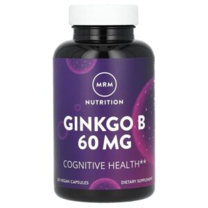 гинкго билоба, 60 мг, 120 веганских капсул — MRM Nutrition