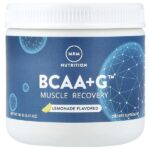 BCAA+G™, добавка для восстановления мышц, со вкусом лимонада, 180 г (6,35 унции) — MRM Nutrition
