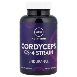 кордицепс, штамм CS-4, 60 веганских капсул (750 мг в 1 капсуле) — MRM Nutrition