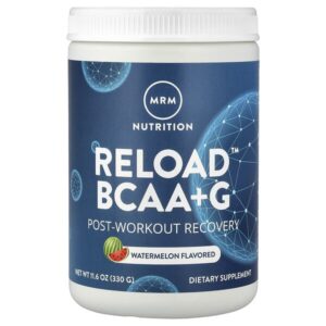 Relow BCAA+G™, средство для восстановления после тренировки, со вкусом арбуза, 330 г (11,6 унции) — MRM Nutrition