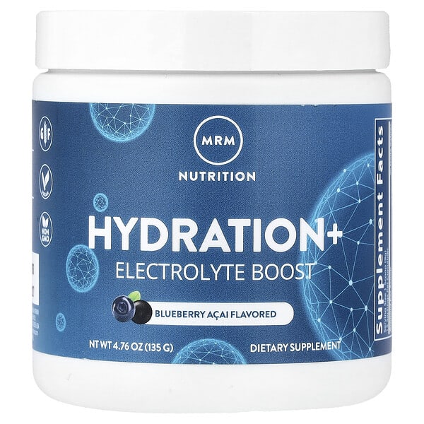 mrm71054_v_24.jpg Hydration + Electrolyte Boost, голубика и асаи, 135 г (4,76 унции) — MRM Nutrition