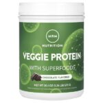 растительный протеин с суперфудами, со вкусом шоколада, 570 г (1,26 фунта) — MRM Nutrition