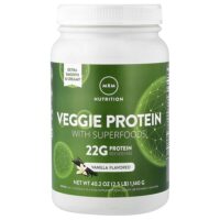Растительный протеин с суперфудами, ваниль, 1140 г (2,5 фунта) — MRM Nutrition