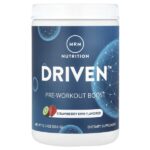 DRIVEN™, предтренировочная добавка, клубника и киви, 350 г (12,3 унции) — MRM Nutrition