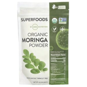 органический порошок из моринги, 240 г (8,5 унций) — MRM Nutrition