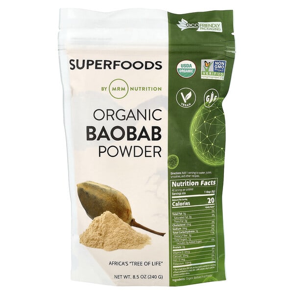 mrm80004_v_14.jpg порошок из органического баобаба, 240 г (8,5 унции) — MRM Nutrition