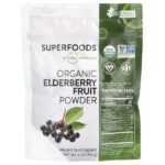 плоды органической бузины в порошке, 113 г (4 унции) — MRM Nutrition
