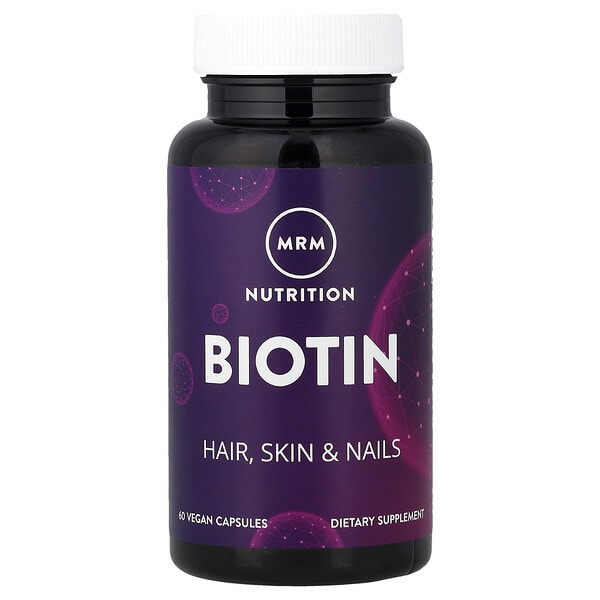 mrm81013_v_54.jpg Биотин, 60 веганских капсул (5000 мкг в каждой капсуле) — MRM Nutrition