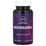 Nutrition, ресвератрол, 60 веганских капсул — MRM Nutrition