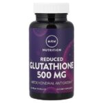 С пониженным содержанием глутатиона, 500 мг, 60 веганских капсул — MRM Nutrition