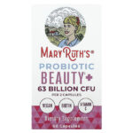 пробиотик для красоты+, 60 капсул — MaryRuth's