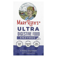 Ultra пищеварительные пищевые ферменты, 60 капсул — MaryRuth's