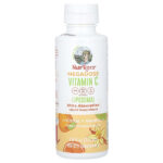 Megadose Vitamin C, липосомальный витамин C, с ароматом цитрусов и ванили, 225 мл (7,6 жидк. унции) — MaryRuth's