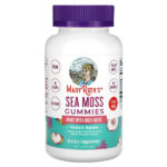 Жевательные мармеладки с морским мохом, зеленое яблоко, 60 жевательных мармеладок (25 мг в 1 жевательной мармеладке) — MaryRuth's