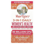 3 в 1 Daily Women's Health, 50 млрд КОЕ, 30 капсул — MaryRuth's